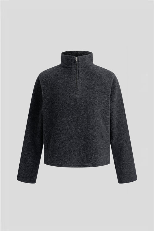 Wool Half-Zip Sweater