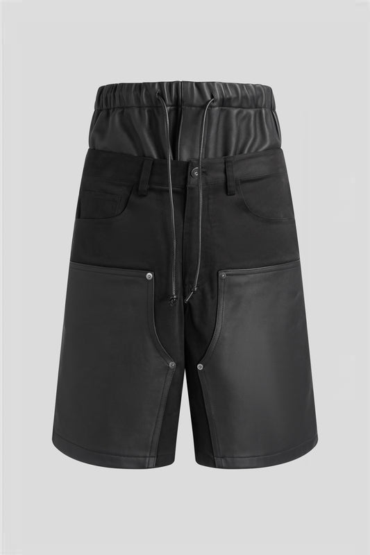 Double Knee & Waist Cropped Pants