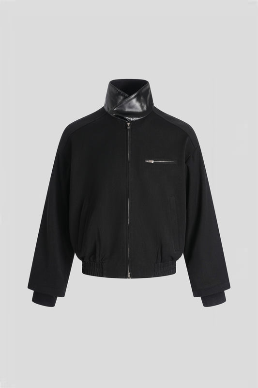 Calfskin Collar Jacket