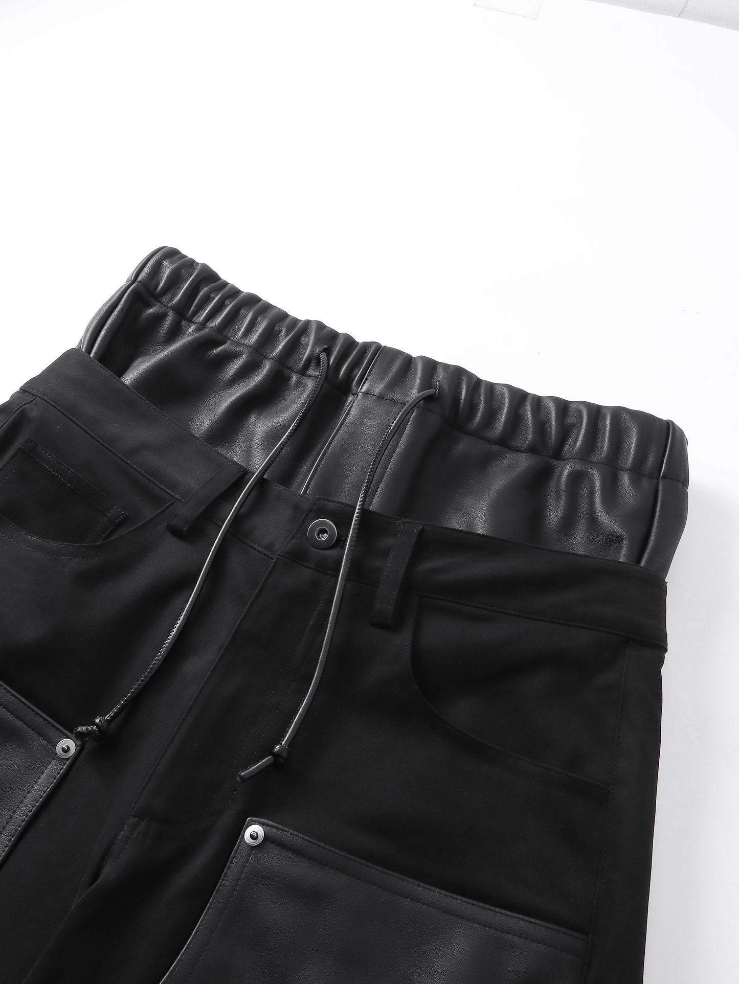 Double Knee & Waist Cropped Pants